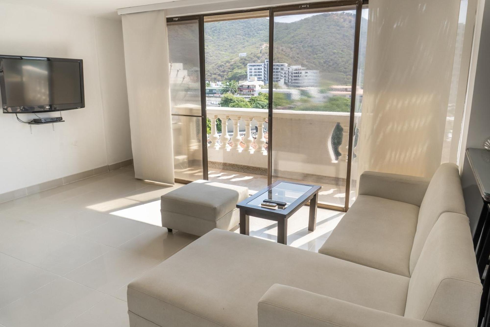 Aparta Hotel Roca Marina サンタ・マルタ エクステリア 写真